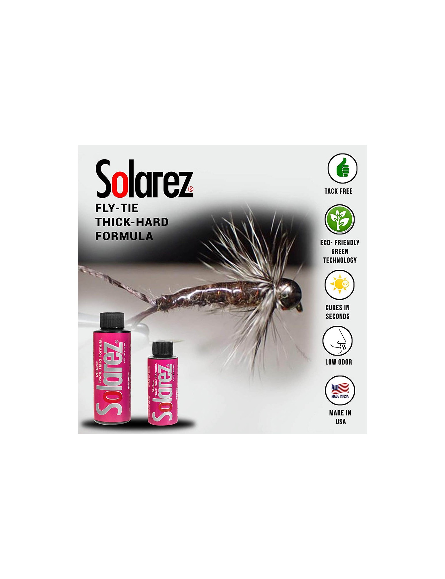 Resina Flessibile 30 Ml Resina UV Per Legatura Mosche Da Pesca - Flacone Da 30 Ml, Flessibile, Per Fissare E Sigillare Le Esche Resina Uv Per Pesca A Mosca - Foto 5