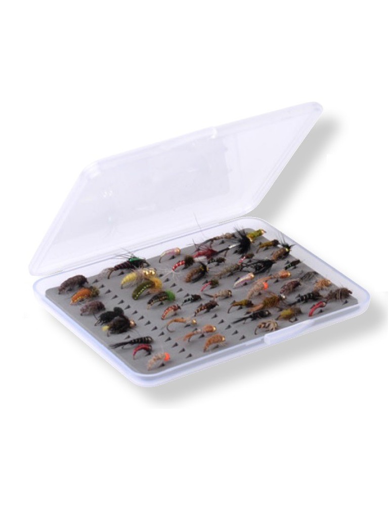 Caja de mosca Scierra Foam plano - Foam rizado