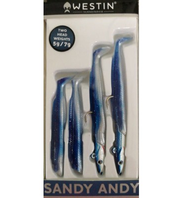 WESTIN Señuelos de Pesca Mar Spininning SANDY ANDY - 13cm - 22gr